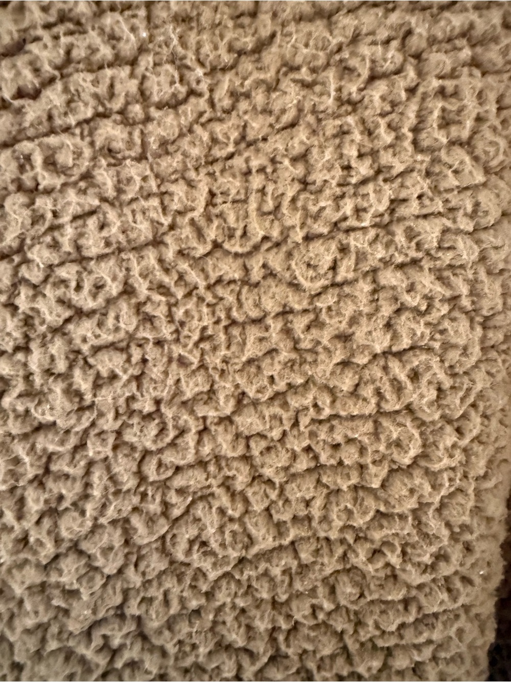 Aerie Camel Brown Fleece Sherpa Quarter-Zip Turtleneck Pullover Size XS - Picture 5 of 16